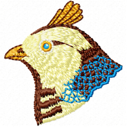 Small Birds Embroidery Design 3